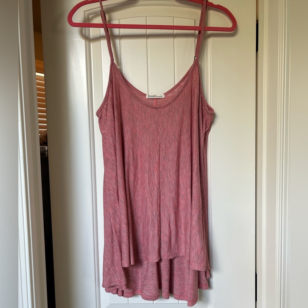 Fresh Laundry strappy hi-lo top size Medium